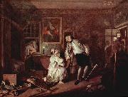 William Hogarth The murder of the count USA oil painting artist